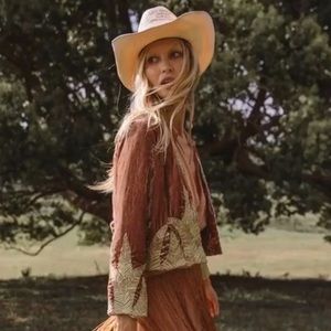 Chasing Unicorns Lost in Paradise Velvet Jacket